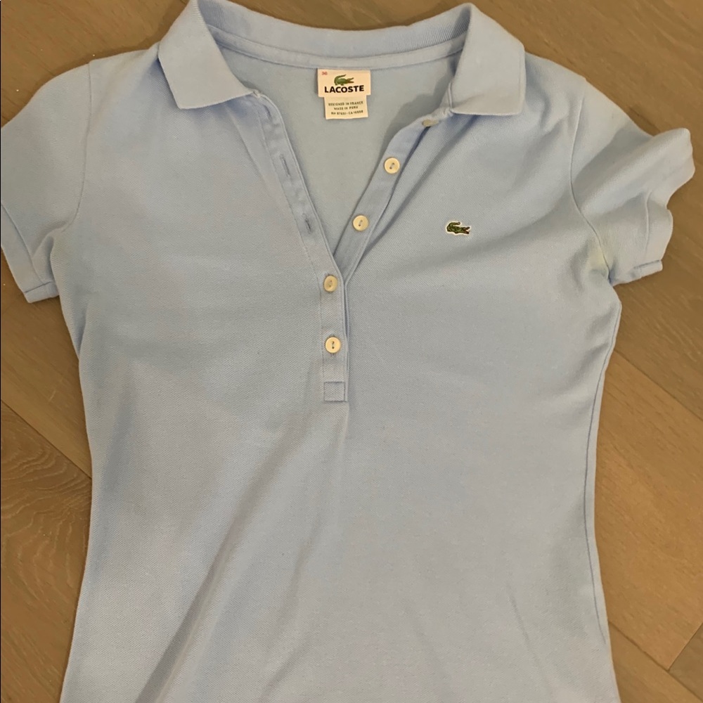 Lacoste polo size 36